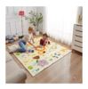 משטח פעילות לתינוק דו צדדי מתקפל – 180×150 ס"מ דגם חיות