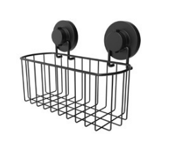 רשת עמוקה 25 ס״מ LOCK קידוח/הדבקה שחור עשוי נירוסטה 73122B