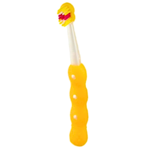 מברשת השיניים הראשונה שלי צהוב - First Brush Baby Toothbrush