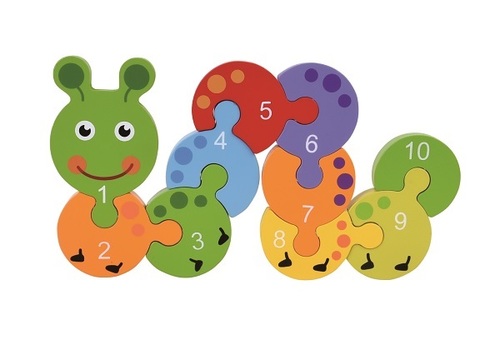 משחק הרכבה תולעת לילדים לפיתוח מוטוריקה