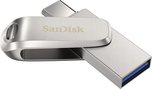 זכרון נייד SanDisk Ultra Dual Drive Luxe USB Type-C SDDDC4-32G - בנפח 32GB