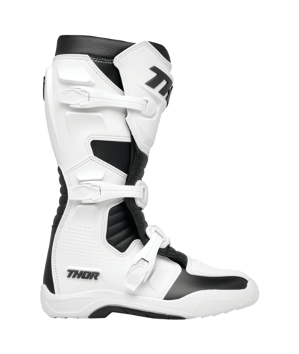 מגף רכיבה THOR MX שחור/לבן Blitz XR Boots
