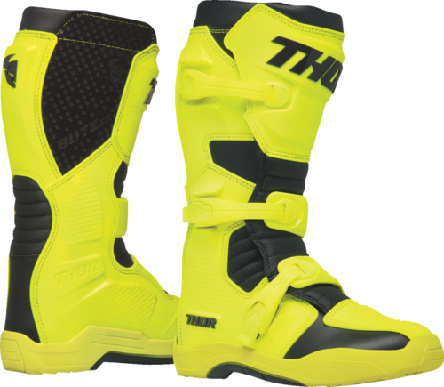 מגף רכיבה THOR MX צהוב/שחור Blitz XR Boots