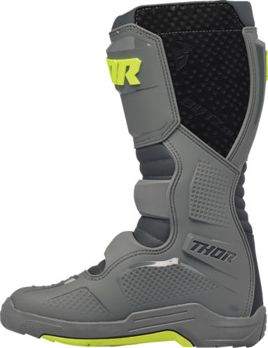 מגף רכיבה THOR MX אפור/צהוב Blitz XR Boots