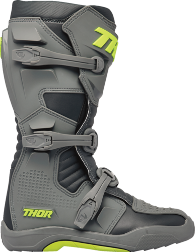 מגף רכיבה THOR MX אפור/צהוב Blitz XR Boots