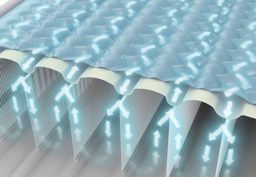 מזרון מתנפח זוגי משאבה מובנית ומשענת גב ולראש Intex 64448  King-Size