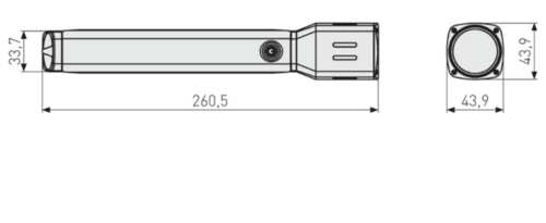 פנס מקצועי TL-525 מבית ABUS