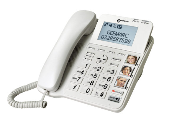 טלפון שולחני מוגבר Geemarc CL595