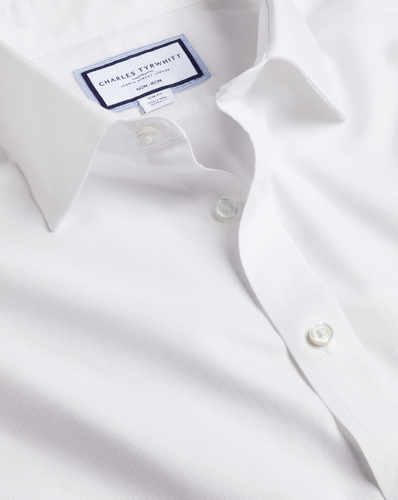 חולצה לבנה רויאל אוקספורד גזרת קלאסיק - Royal Oxford Classic Fit