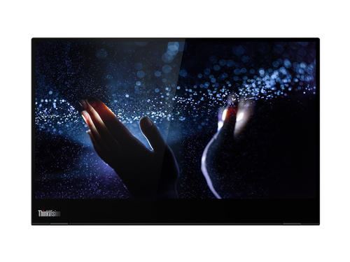 מסך מחשב ‏14 ‏אינטש Lenovo ThinkVision M14t 62A3UAT1WL Full HD לנובו