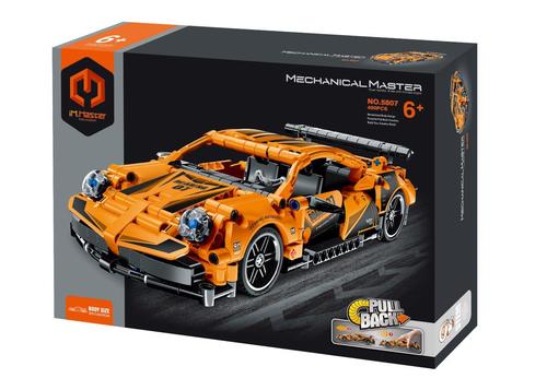 מכונית סופר קאר הרכבה 490 חלקים technic