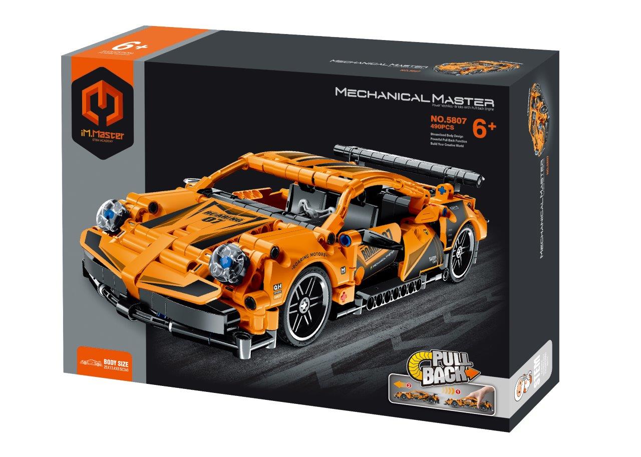 מכונית סופר קאר הרכבה 490 חלקים technic