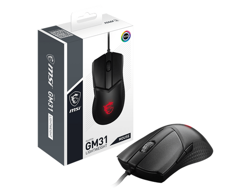 עכבר גיימינג ‏חוטי MSI Clutch GM31 LightWeight