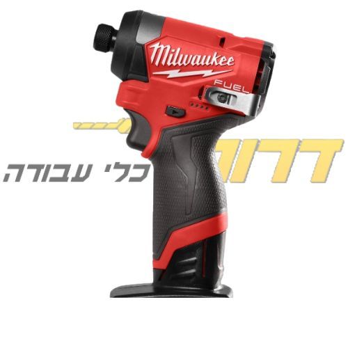 סט מברגות מילווקי, מברגת אימפקט + מברגת פוטר 2 סוללות 4 אמפר+ מטען + מזוודה  Milwaukee M12FPP2A2 2X4A -GEN 3 FUEL 12V 4933480587