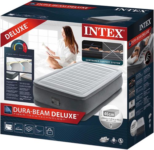 מזרון מתנפח ליחיד לבית אינטקס דגם חדש 2026 - 64412 INTEX