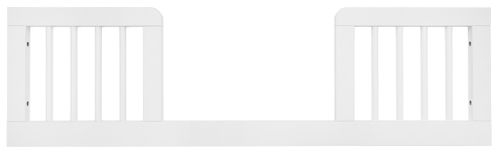 תוספת מגן שהופך מיטת תינוק קורי למיטת מעבר - לבן