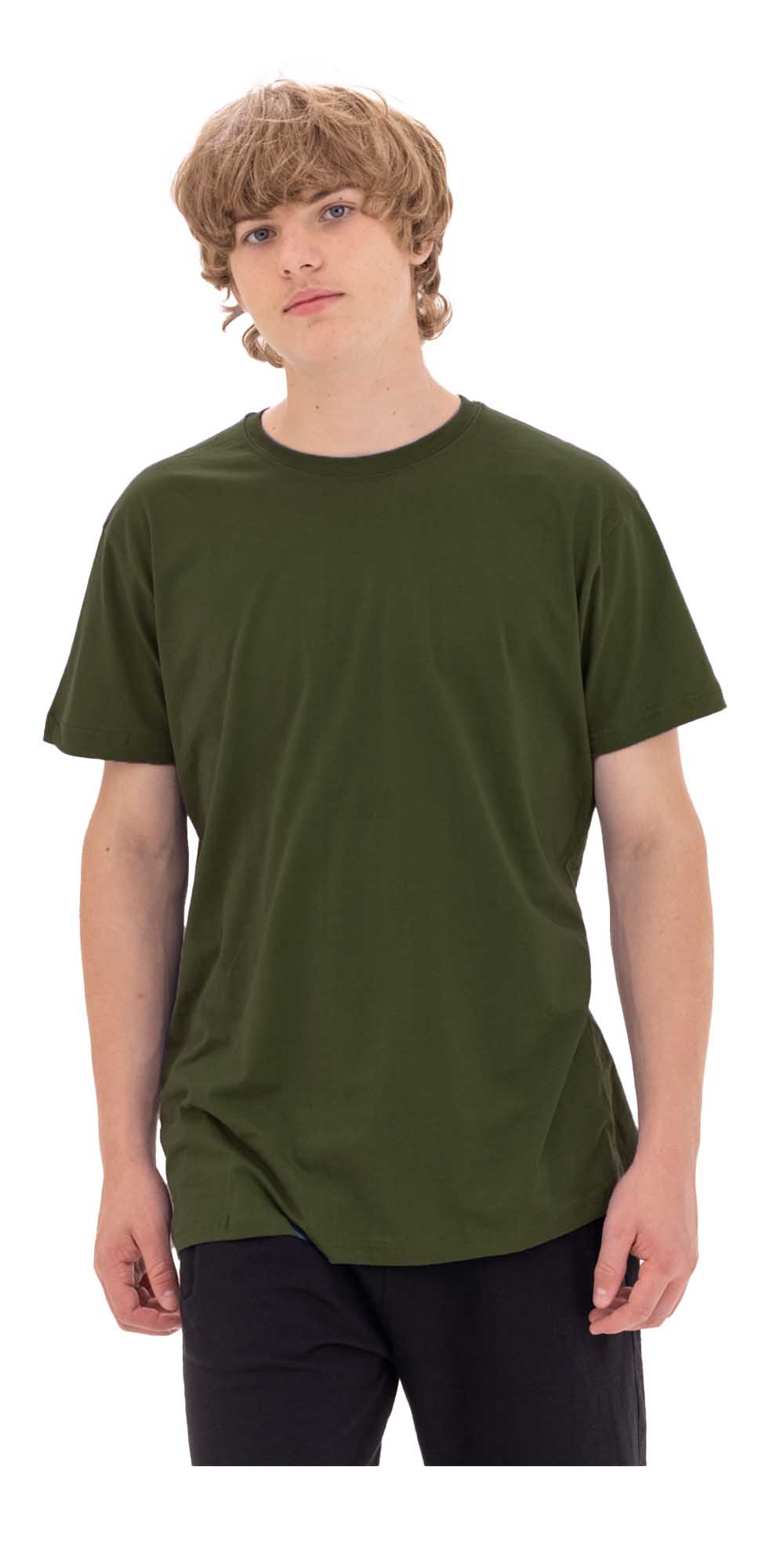 חולצה צבאית קצרה איכותית לחיילים | S-XXL | צווארון עגול