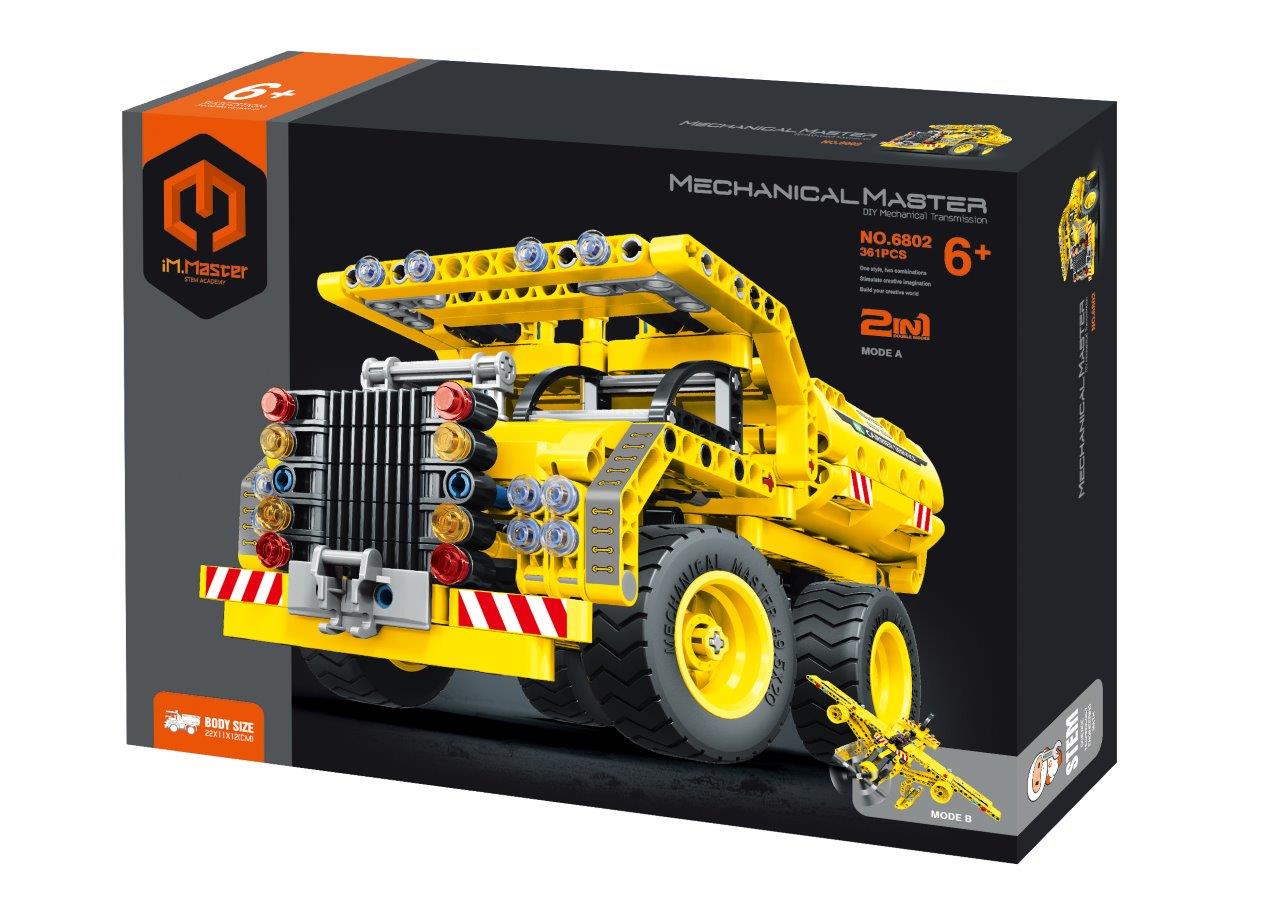 משאית או מטוס הרכבה 361 חלקים technic
