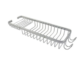 רשת ישרה מדורגת 38 ס״מ ניקל עשוי BRASS מק"ט BS24 