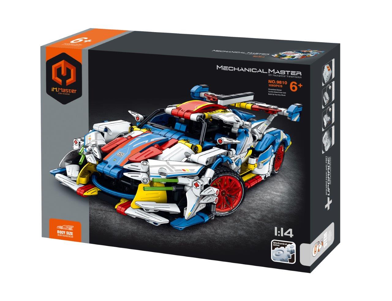 מכונית סופר קאר 1093 חלקים technic