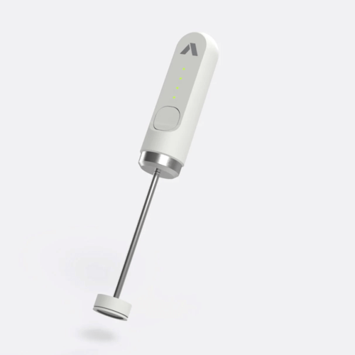 מקציף חלב נאנו-פואמר ליתיום נטען לבן Subminimal NanoFoamer V2 Lithium