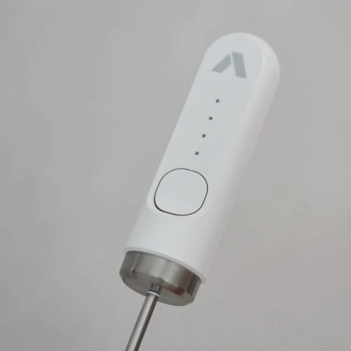 מקציף חלב נאנו-פואמר ליתיום נטען לבן Subminimal NanoFoamer V2 Lithium