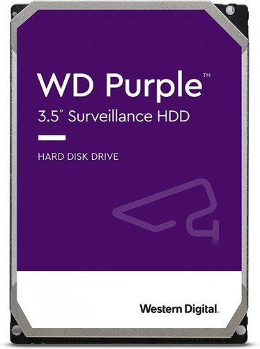 כונן קשיח Western Digital Purple 2TB 256MB 5400RPM SATA III WD23PURZ