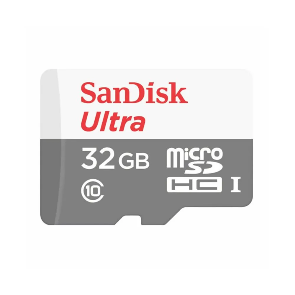 כרטיס זיכרון ללא מתאם SanDisk Ultra MicroSDXC - דגם SDSQUNR-032G-GN3MN - נפח 32GB