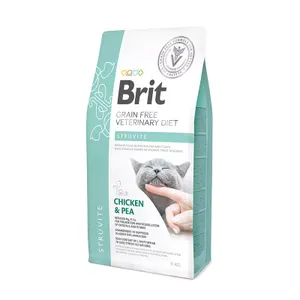 בריט רפואי סטרוויט (יורינרי) לחתול 5 ק"ג Brit Veterinary Collection