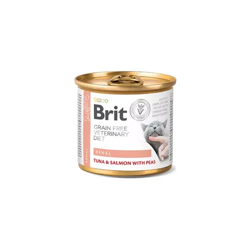שימור בריט רפואי רנאל לחתול 200 גרם Brit Veterinary Collection
