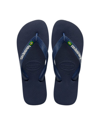 כפכף גברים Havaianas ברזיל לוגו כחול נייבי