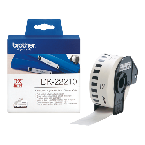 גליל מדבקות מקורי BROTHER DK-22210