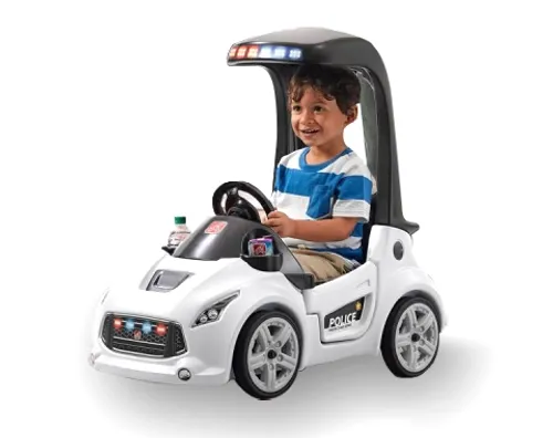 בימבה משטרה Turbo Coupe - שחור לבן