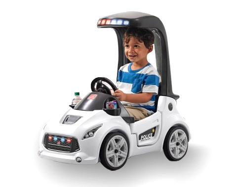 בימבה משטרה Turbo Coupe - שחור לבן