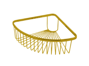 רשת פינתית מעוגלת  זהב מט עשוי BRASS מק