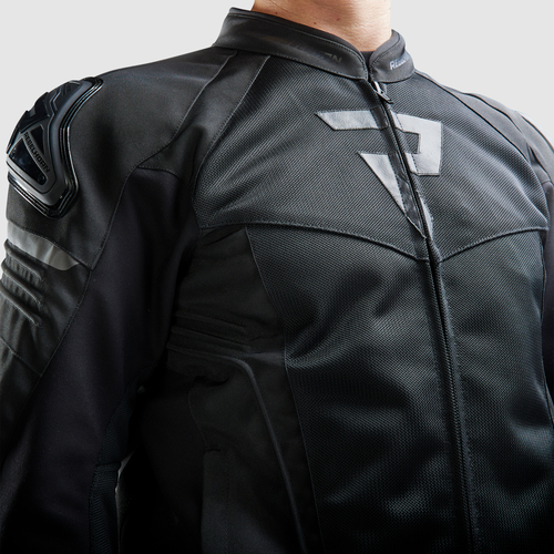 מעיל קיץ רבל הורן שחור - REBELHORN VANDAL MESH JACKET
