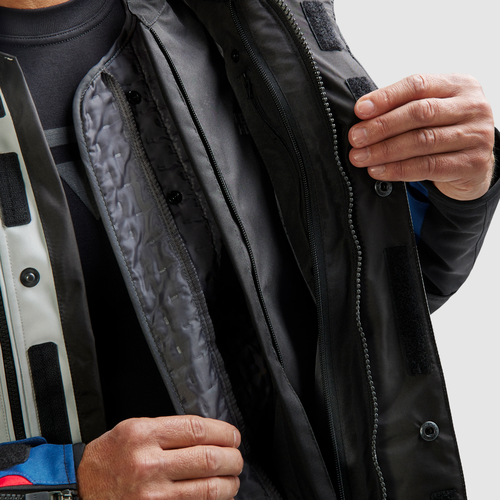 מעיל רב עונתי רבל הורן כחול / אפור / אדום - REBELHORN CUBBY V JACKET