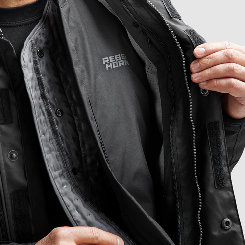 מעיל רב עונתי רבל הורן שחור - REBELHORN CUBBY V JACKET