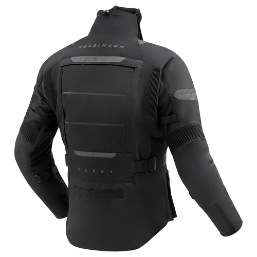 מעיל רב עונתי רבל הורן שחור - REBELHORN CUBBY V JACKET