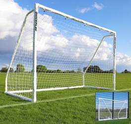 שער כדורגל מקצועי UPVC Q-MATCH 3X2