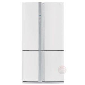 מקרר 4 דלתות + שבת שארפ דגם SJ8520WH לבן שמנת