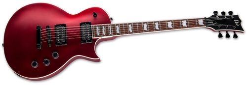 זוית נוספת ESP LTD EC-256 Candy Apple Red Satin Electric Guitar