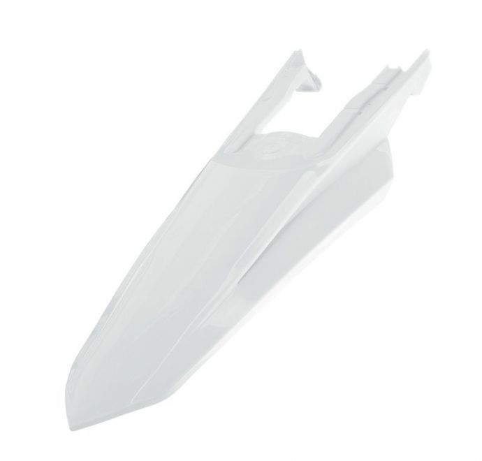 כנף אחורית לאופנועי קטמ צבע לבן - RACETECH KTM EXC/EXCF 250-500 24-26