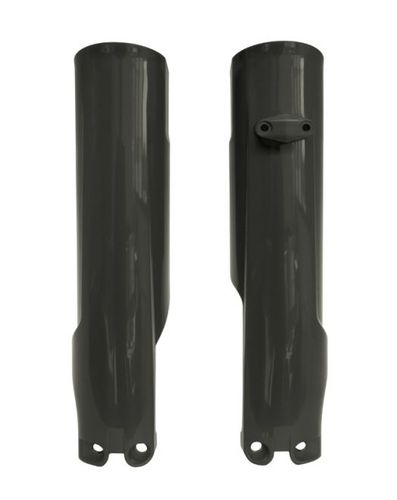 זוג מגני בולמים לאופנועי קטמ שחור - RACETECH FORK GUARDS KTM 24