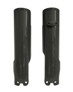 זוג מגני בולמים לאופנועי קטמ שחור - RACETECH FORK GUARDS KTM 24