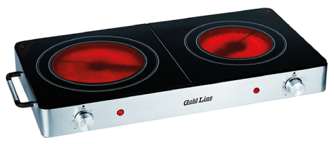 כיריים חשמליות קרמיות Gold Line ATL-802