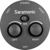 Saramonic AX1 מיקסר אודיו פסיבי דו-ערוצי למצלמות, סמארטפונים, טאבלטים ומחשבים