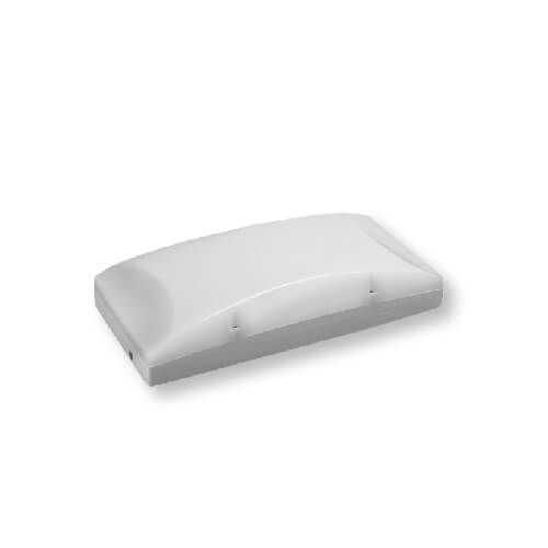 גוף תאורה לד מלבני 11W מוגן מים IP65 כולל עדשת אופל חלבית