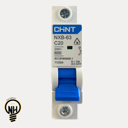 חצי אוטומט 1X20A (צ’ינט) CHINT