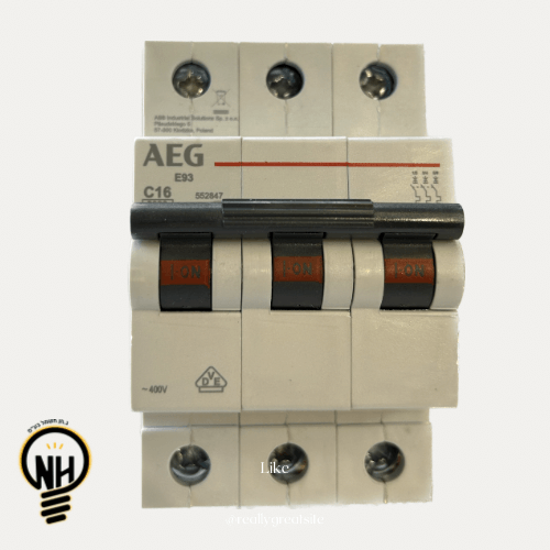 חצי אוטומט 3X16A (ג’נרל) GENERAL